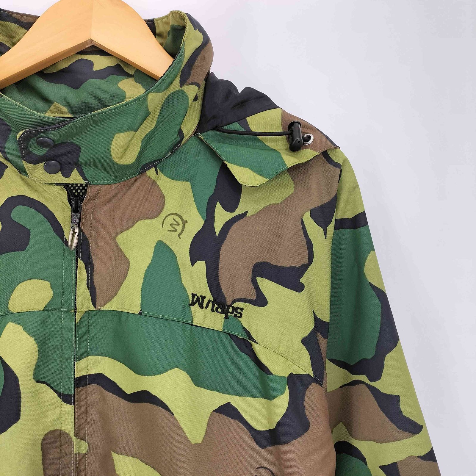 ダブルタップス WTAPS 90s カモフラ 裏地メッシュ 袖デタッチャブル