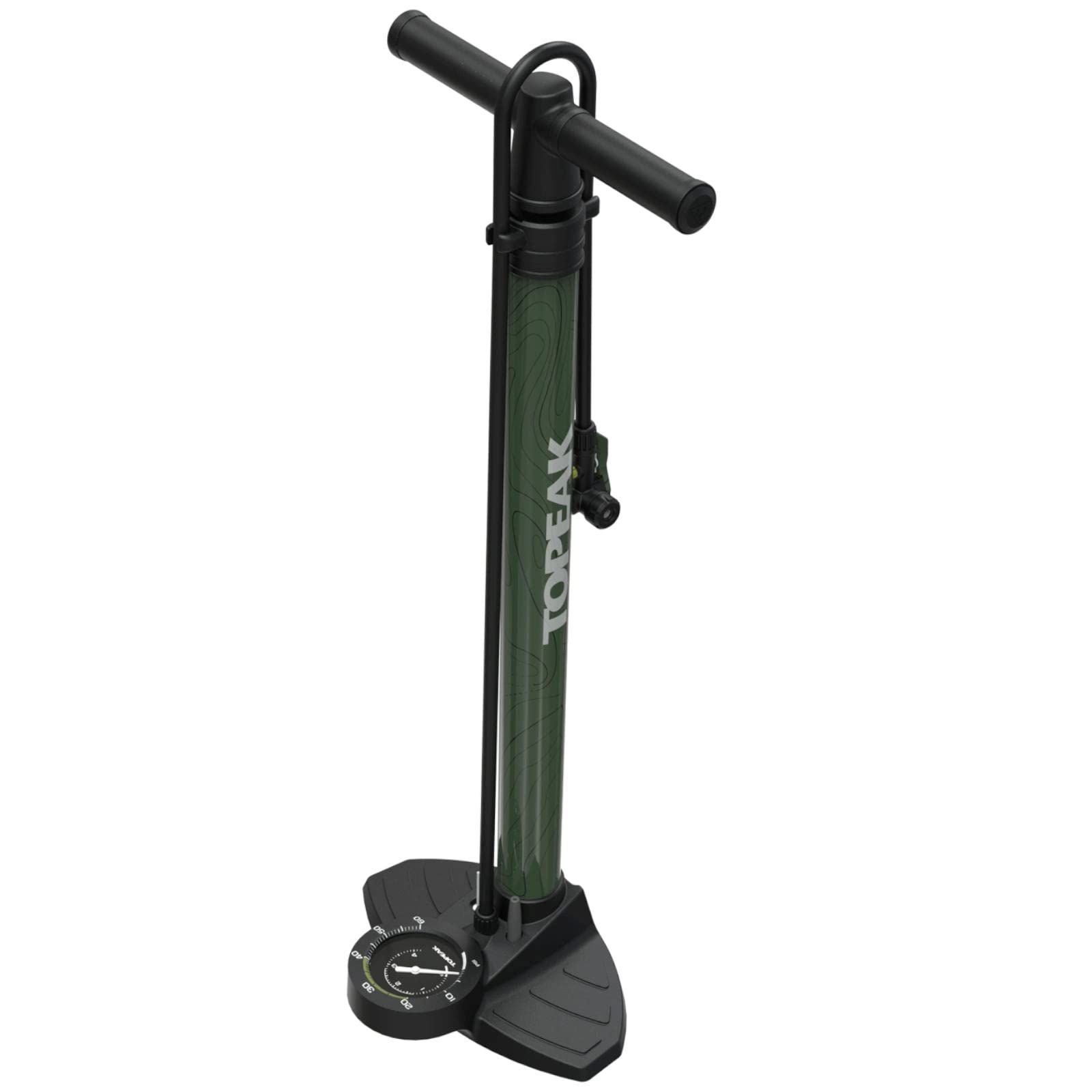 新品 Topeak Standpumpe Joeblow Mountain ll Schwarz Grn 15700203