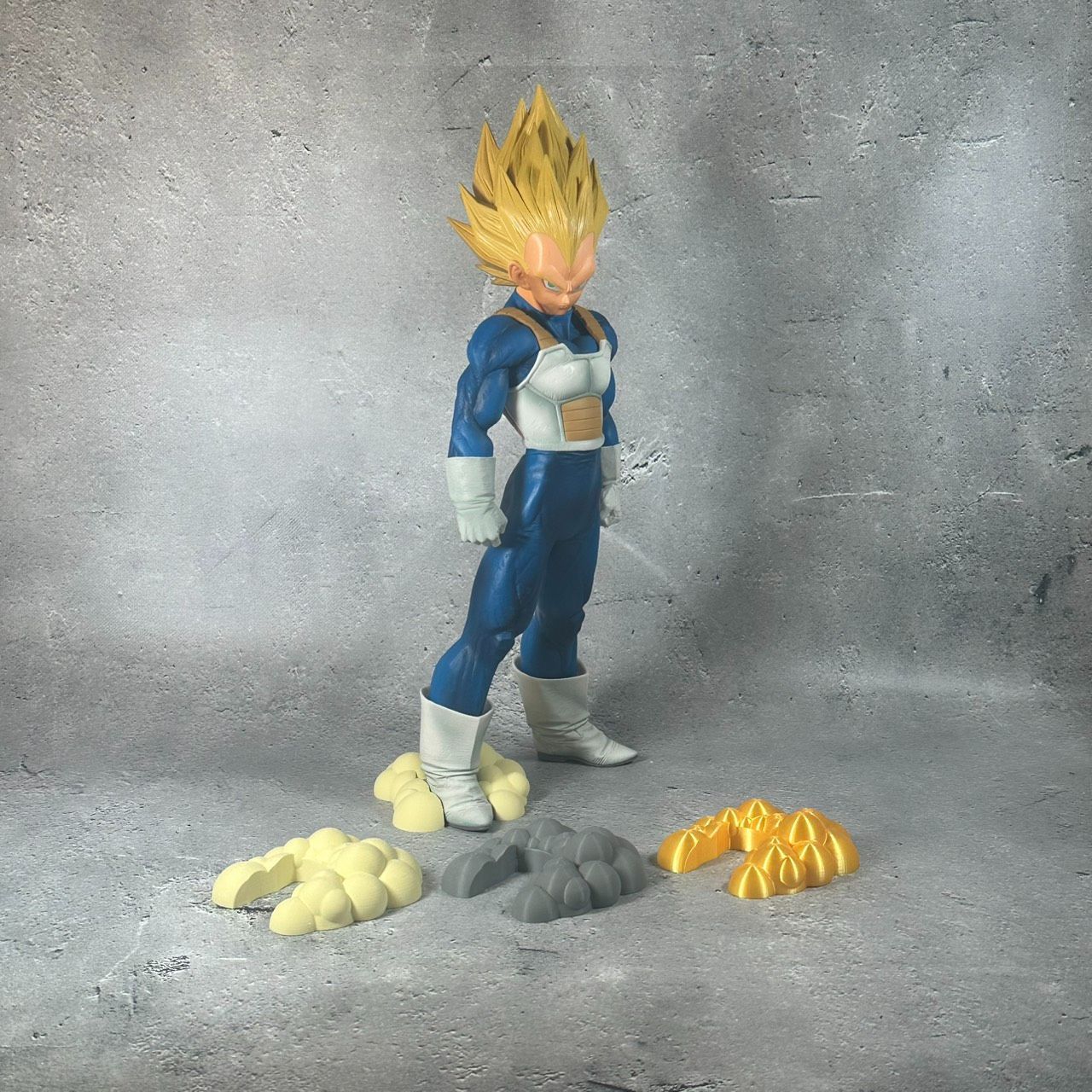 自作台座のみ【モクモクver.】ドラゴンボール超 SMSP ベジータ