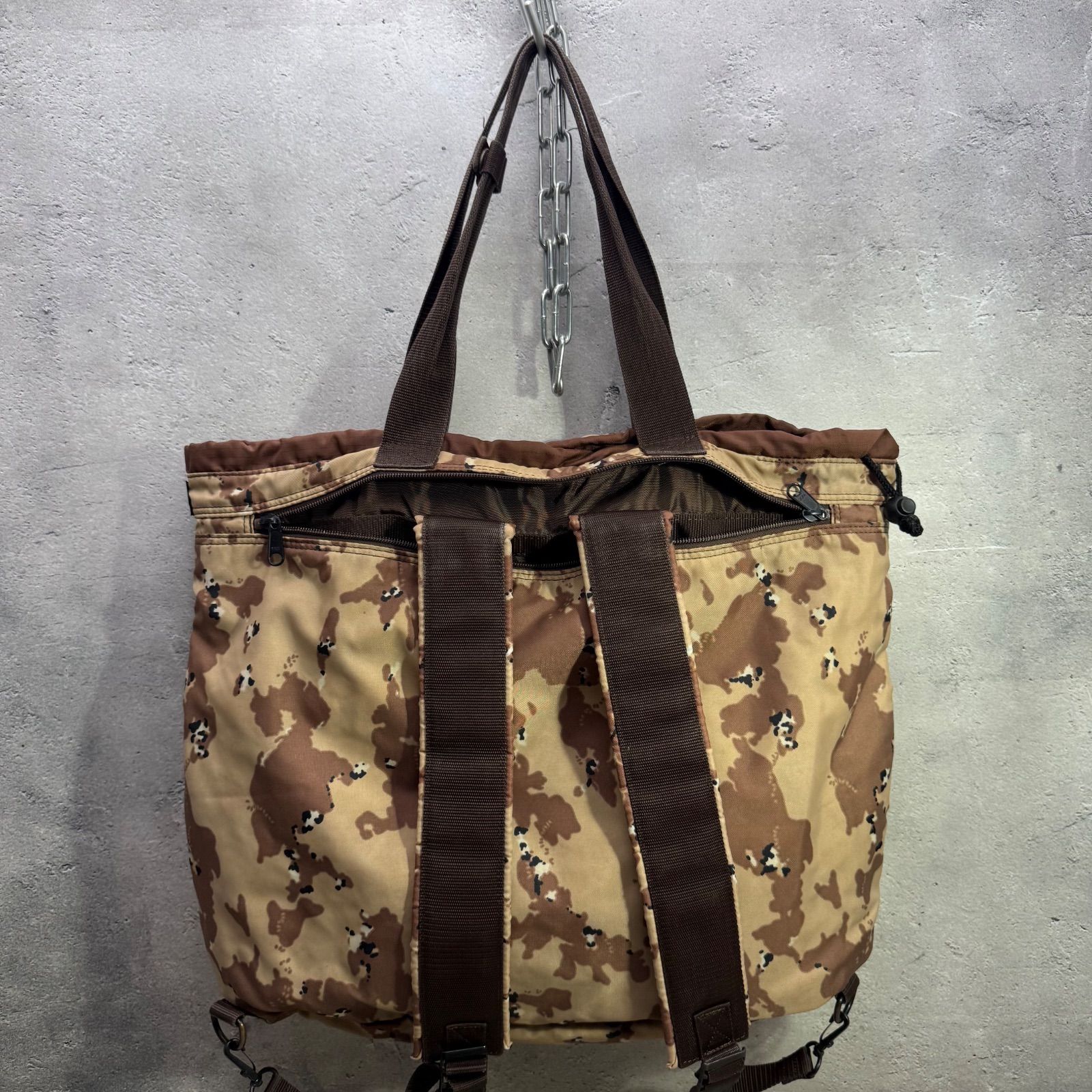 PORTER 吉田カバン 2WAY トート リュック カモフラ 迷彩 メンズ 大容量
