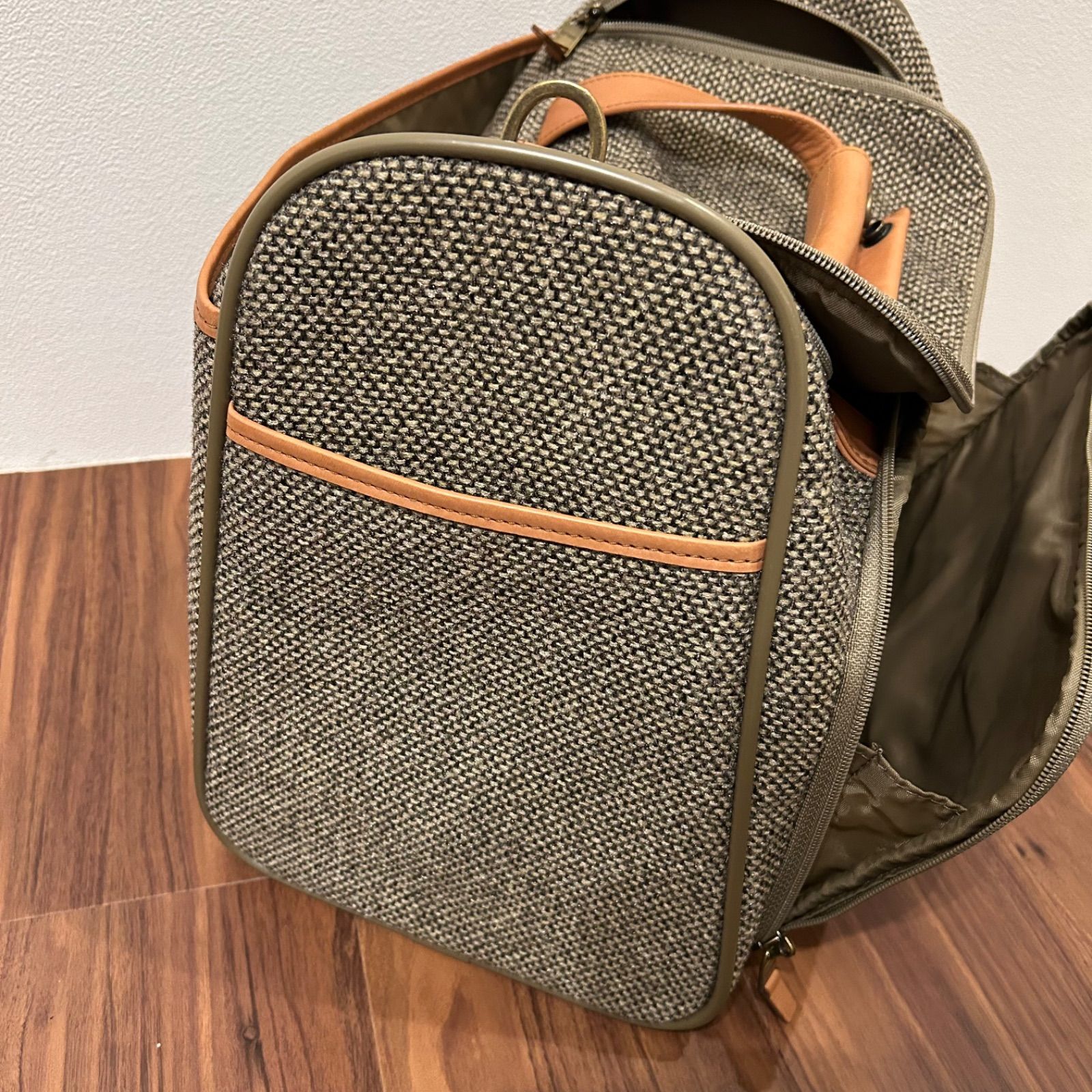 訳あり 極美品 hartmann ハートマン メンズ 2way ボストンバッグ 旅行