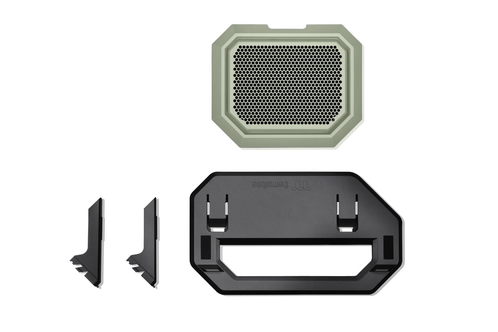 新品 Thermaltake Chassis Stand Kit for The Tower 300 Matcha Green 横置き用 スタンド・ボトムカバーキット マッチャグリーン AC-074-ONENAN-A1 CS8909
