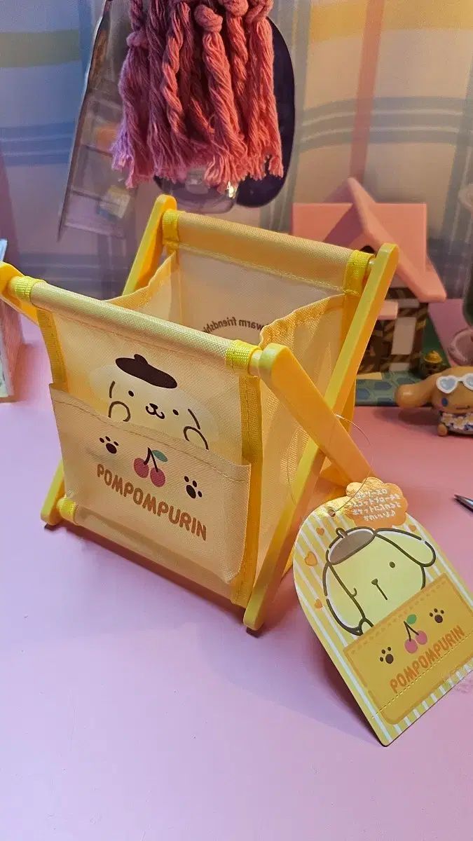 数量限定，100%新品 サンリオ ポムポムプリン バスケット