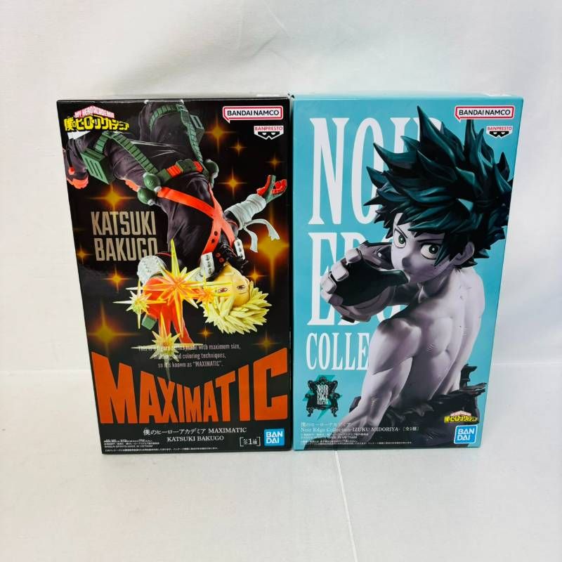 Noir Edge 緑谷出久 MAXIMATIC 爆豪勝己 プライズ フィギュア 【公式通販】