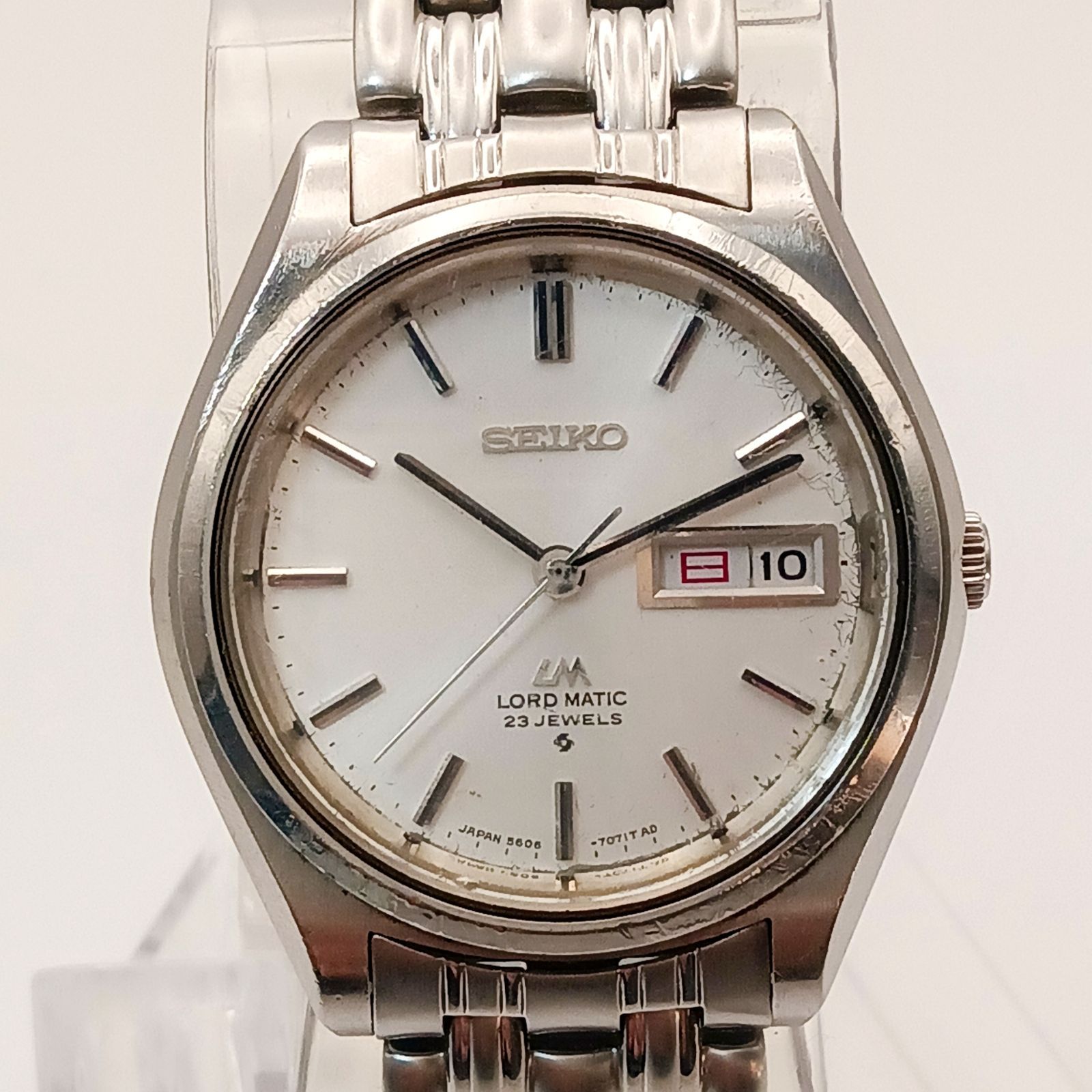 稼働 綺麗】0329-1 SEIKO LOAD MATIC LM セイコー ロードマチック 5606