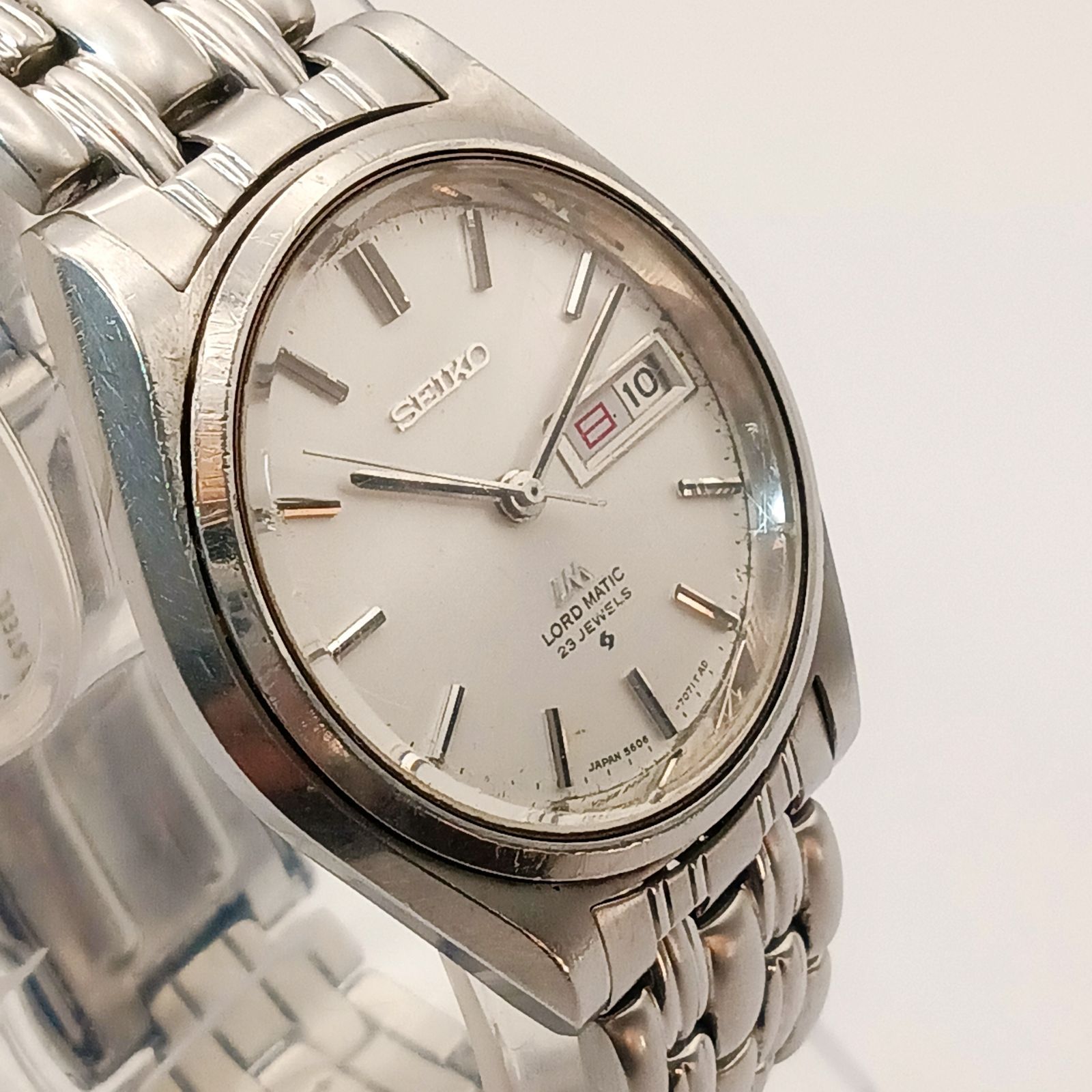 稼働 綺麗】0329-1 SEIKO LOAD MATIC LM セイコー ロードマチック 5606
