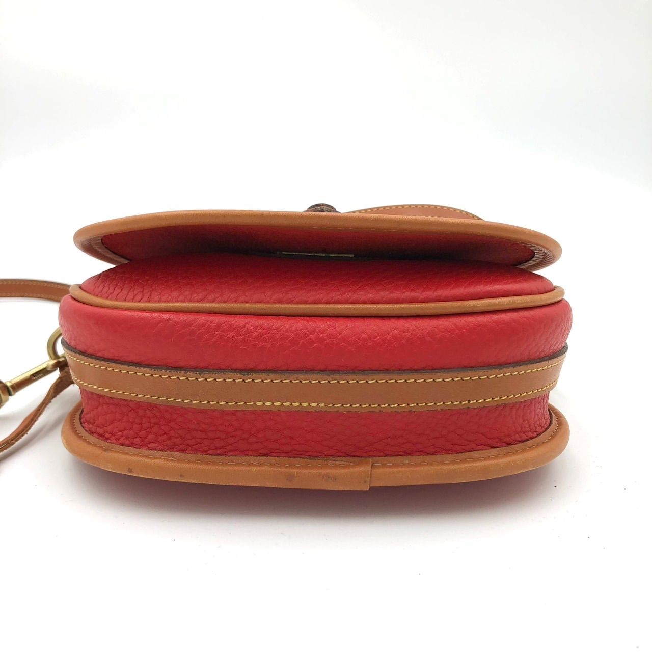 DOONEY&BOURKE ドゥーニー&バーグ ショルダーバッグ レザー 赤 - メルカリ