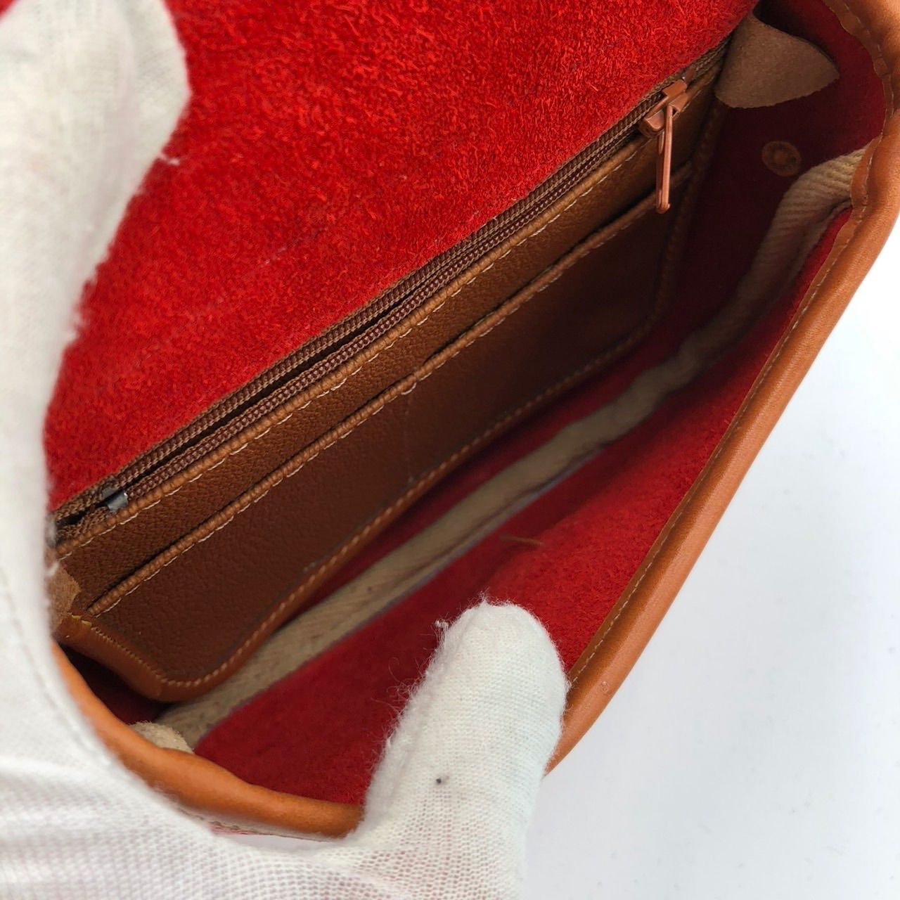 DOONEY&BOURKE ドゥーニー&バーグ ショルダーバッグ レザー 赤 - メルカリ