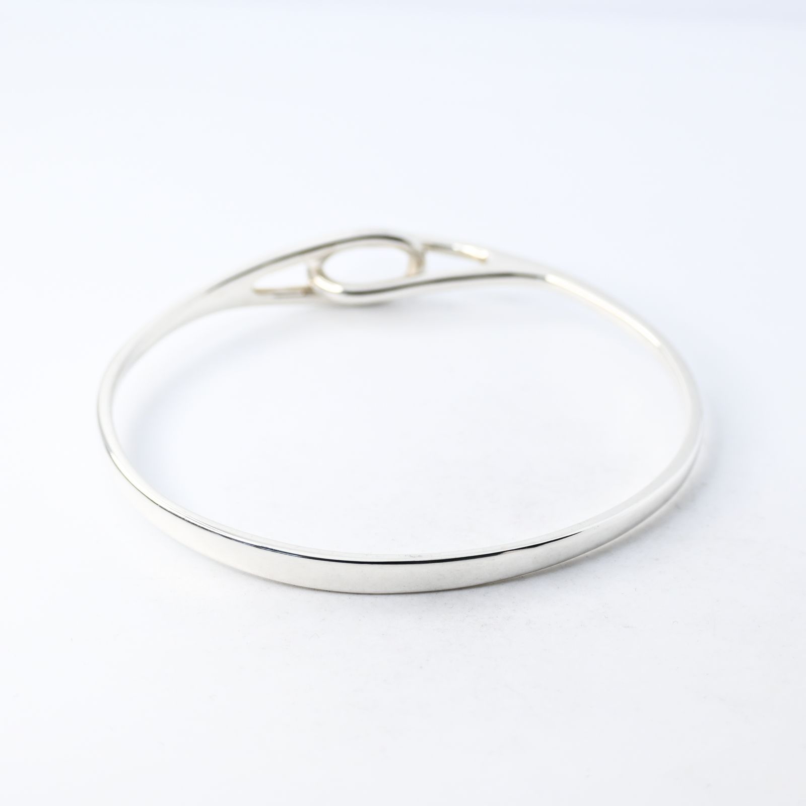 研磨済】TIFFANY＆Co. ダブルループ バングル シルバー925