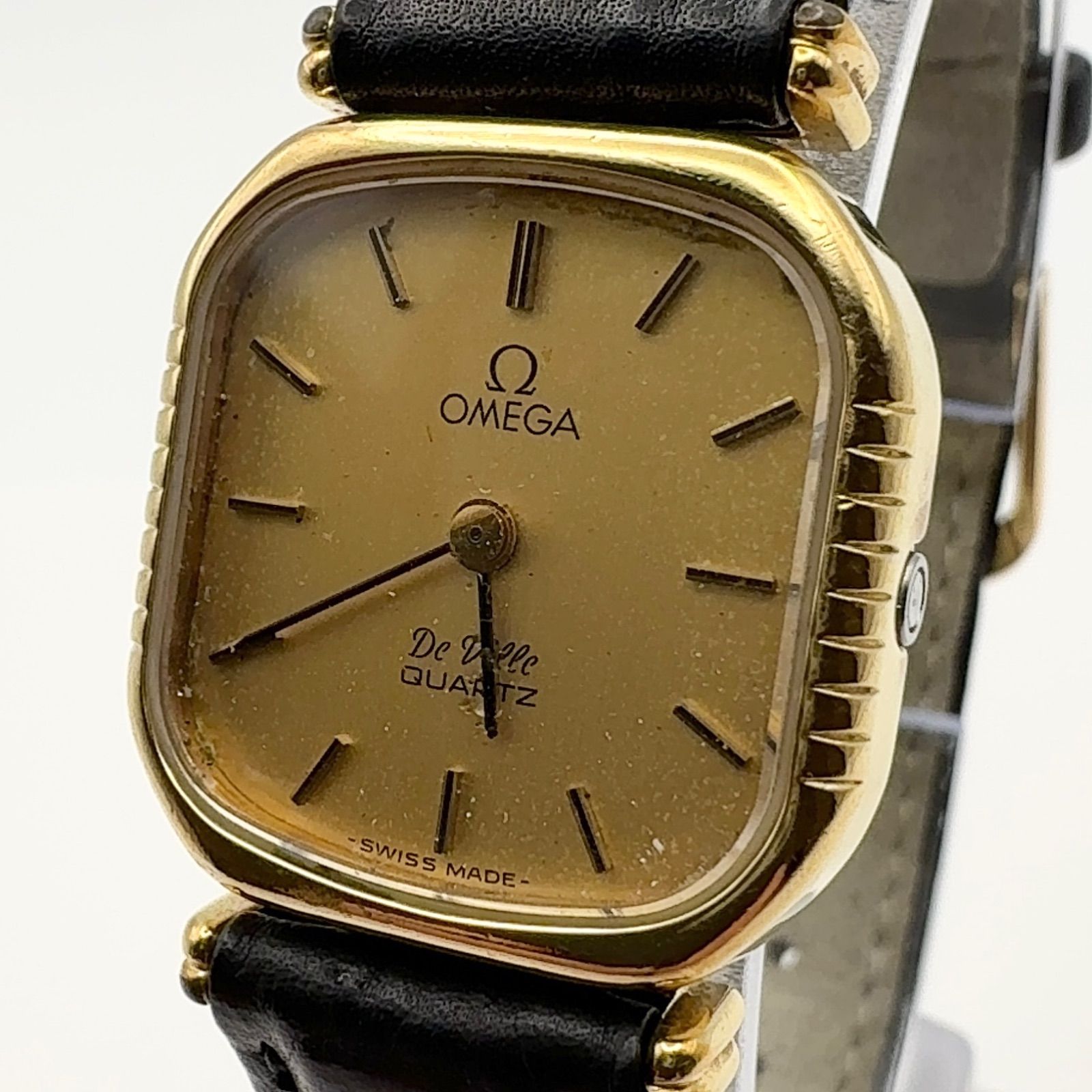 OMEGA オメガ De Ville デビル プッシュ式 腕時計 ジャンク【O39 