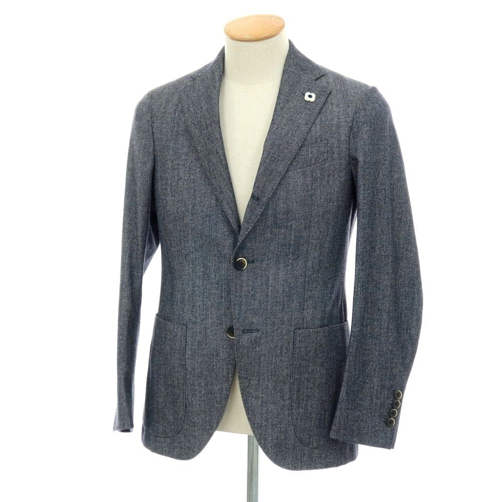 中古】ラルディーニ LARDINI コットンウール 3B カジュアルジャケット