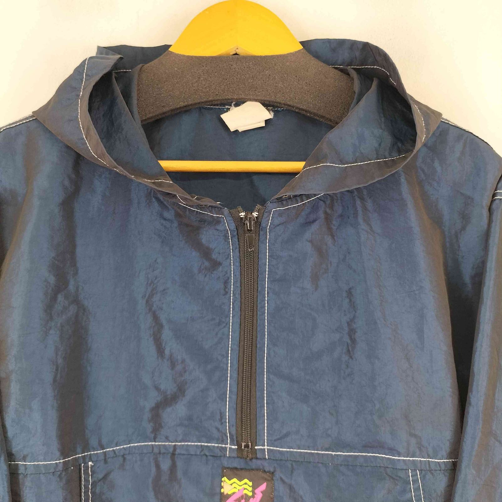 ユーズドフルギ USED古着 80S MADE IN USA フーデッド ナイロン