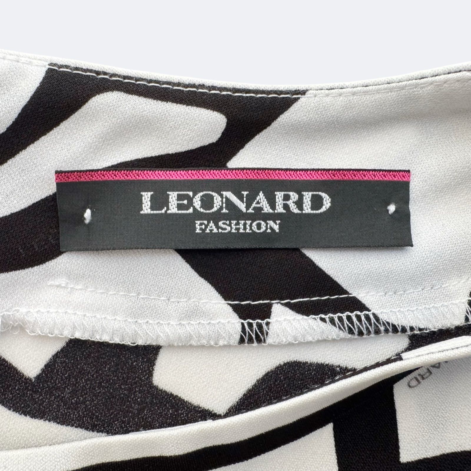 LEONARD FASHION レオナール チュニック モノトーン カンカン - メルカリ