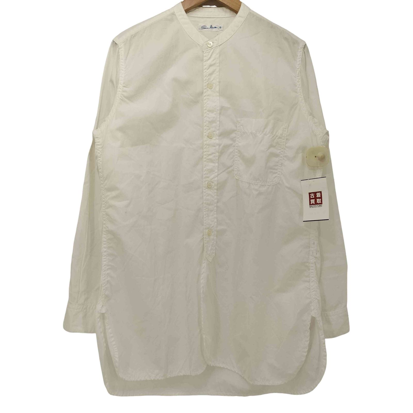 Sans limite(サンリミット) 2本針スタンドカラー WASHED サンリミット Sans limite 2本針スタンドカラー WASHED メンズ 0