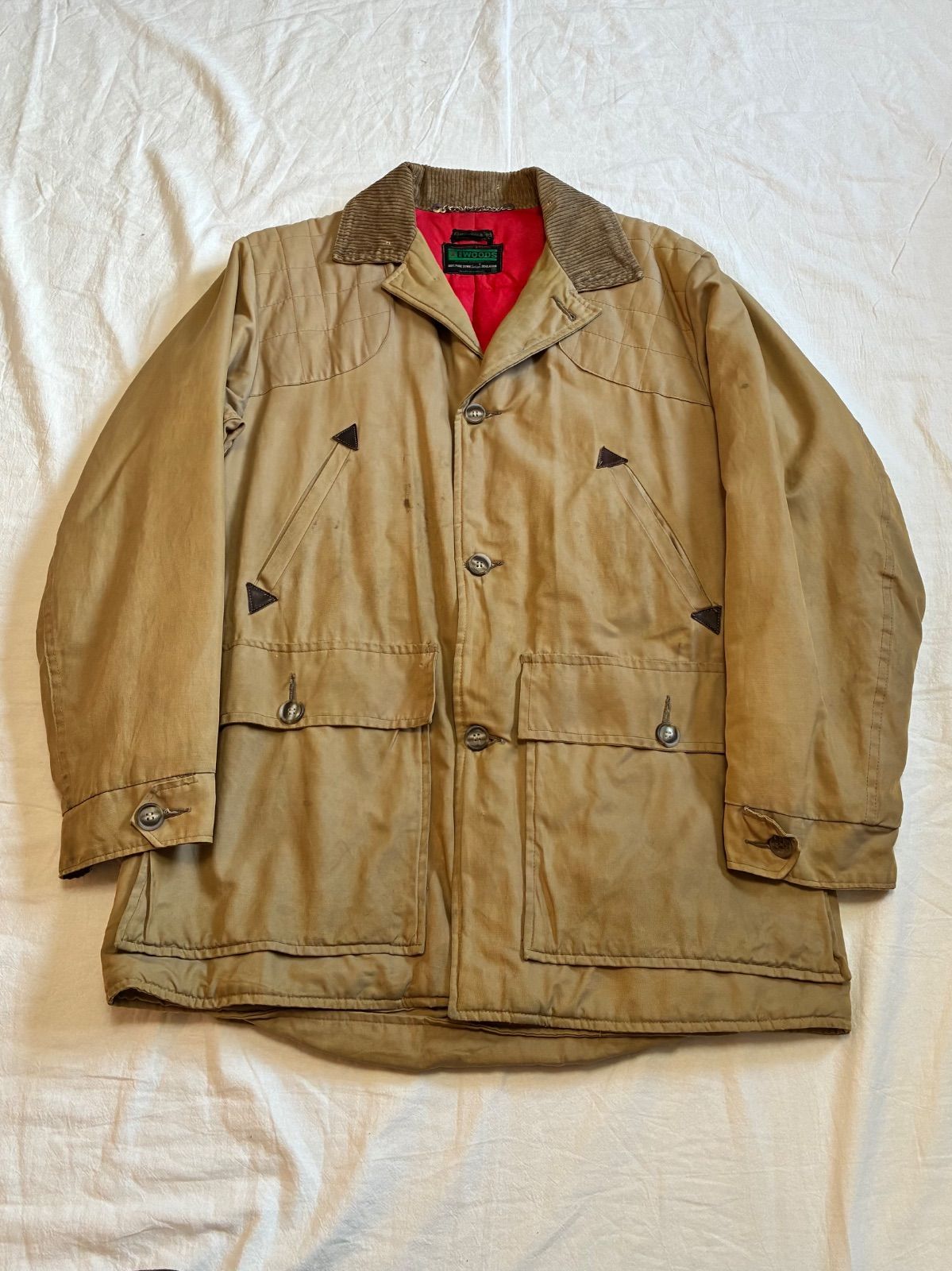 60s FALCON BRAND SE WOODS×Abercrombie&Fitch ハンティングジャケット