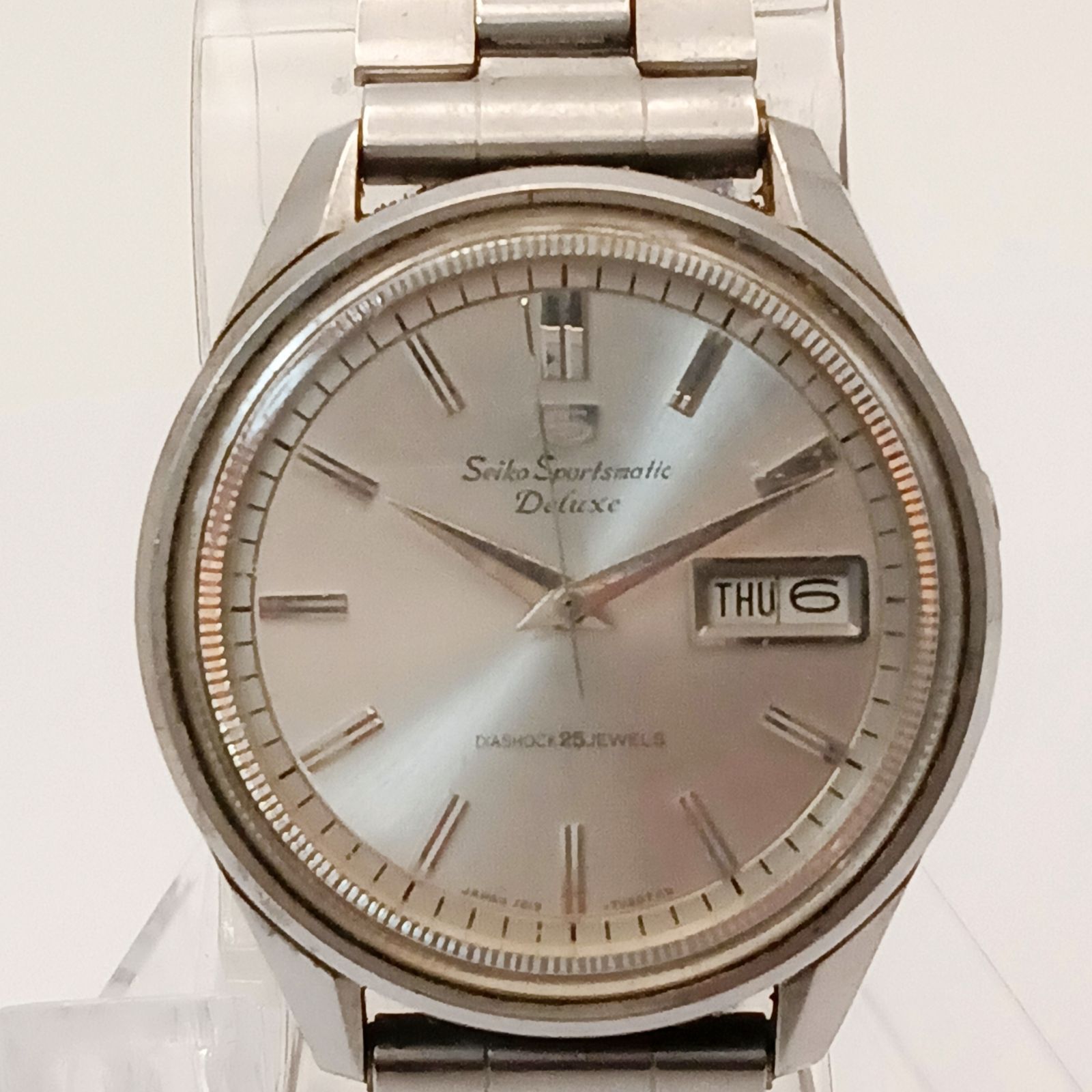 Seiko Sportsmatic Deluxe – SCVW TokeiMedic 7619-7010 0 Vintage 