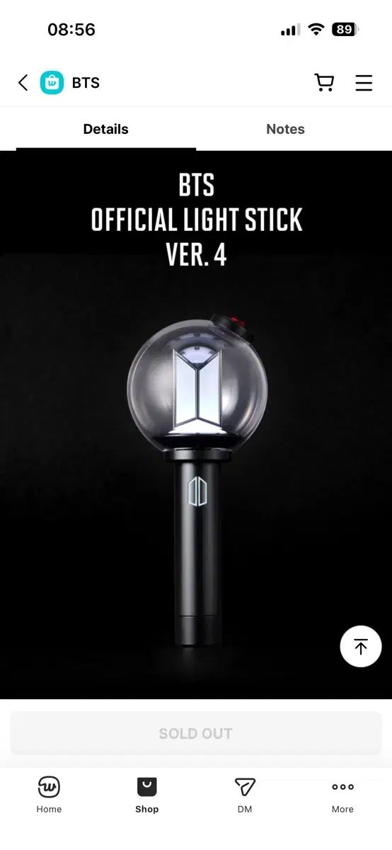 BTS（防弾少年団・バンタン）公式 ペンライト ver 4 BTS OFFICIAL BTS