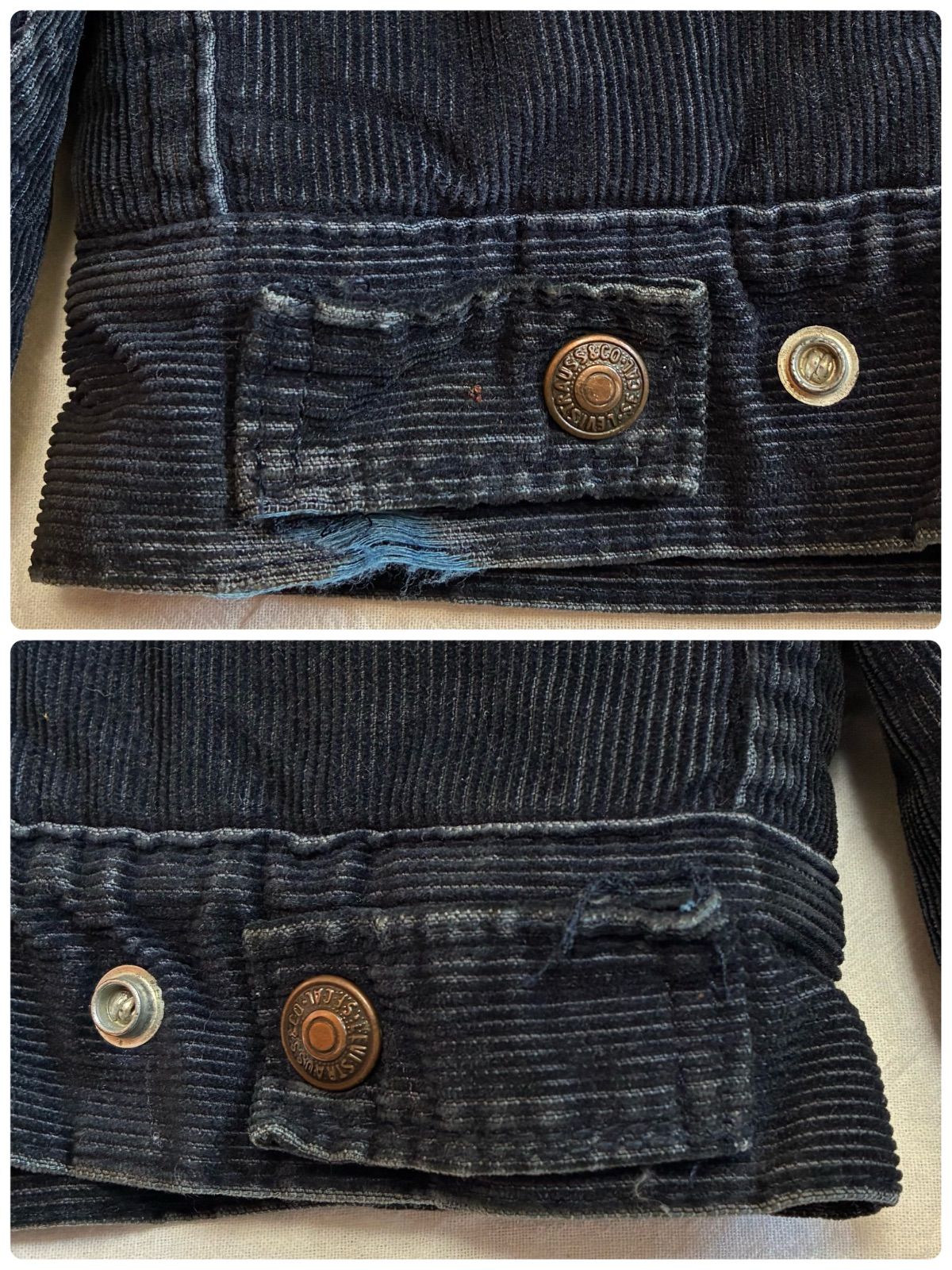 70s levis リーバイス コーデュロイジャケット 裏ボア 白タブ 70s levis リーバイス コーデュロイジャケット 裏ボア 白タブ