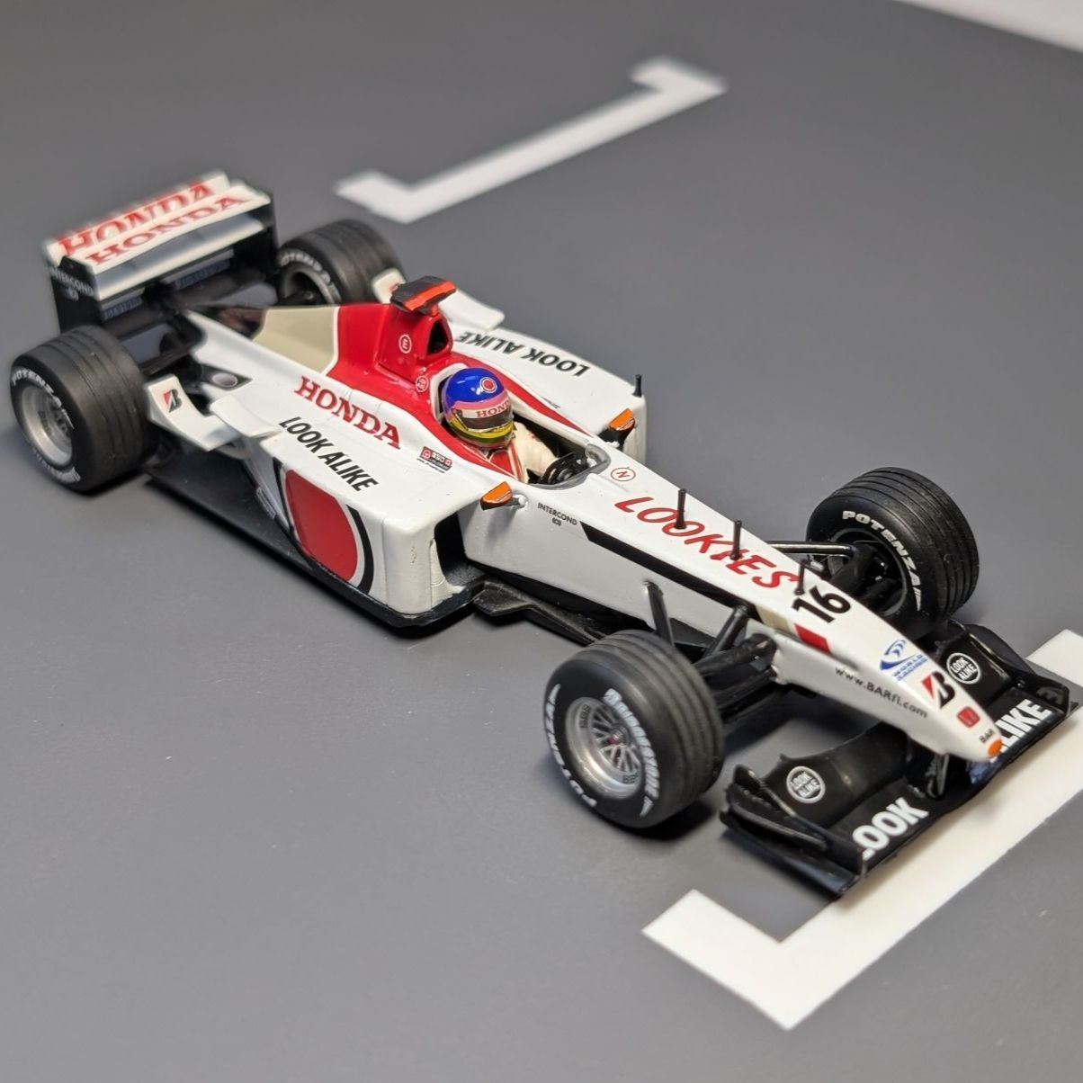 1/43 ミニチャンプス BAR ホンダ ショーカー 2003 ジャック