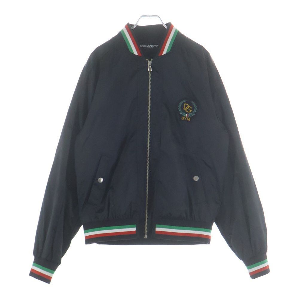 DOLCE & GABBANA (ドルチェアンドガッバーナ) ロゴワッペン付き ジップ 
