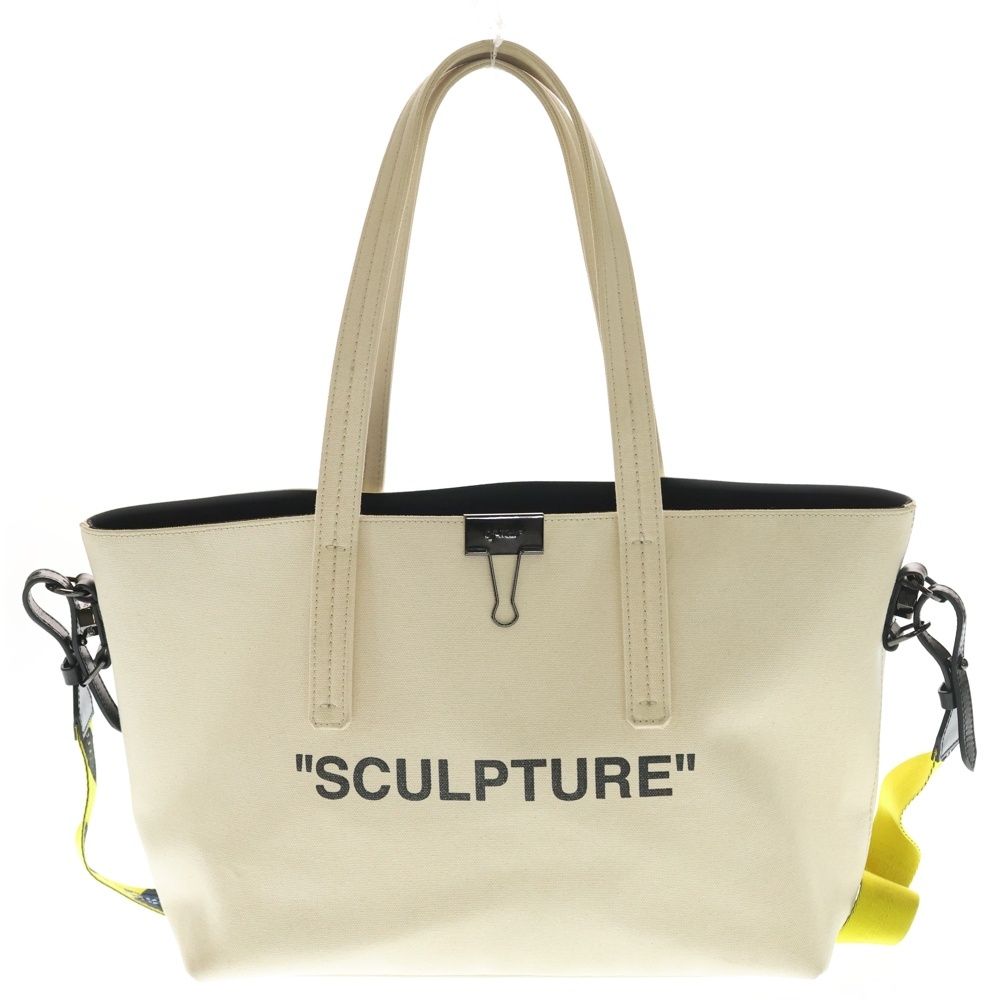 OFF-WHITE (オフホワイト) SCULPTURE スカルプチャー 2WAY キャンバス 
