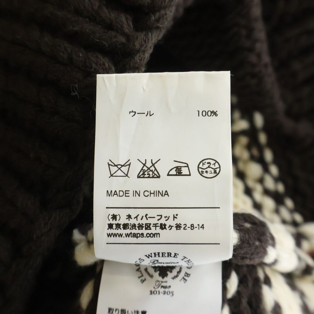 WTAPS (ダブルタップス) 14AW COWICHAN SWEATER 142MADT-KNM04