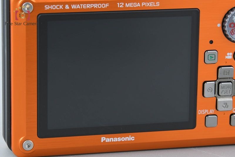 中古】Panasonic パナソニック LUMIX DMC-FT1 サンライズオレンジ 