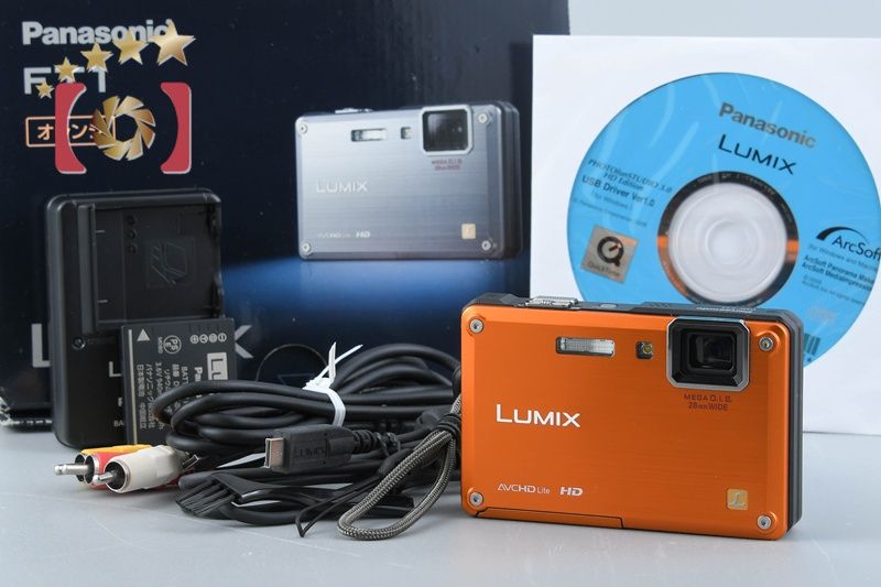 カメラ 【】Panasonic パナソニック LUMIX DMC-FT1 サンライズオレンジ