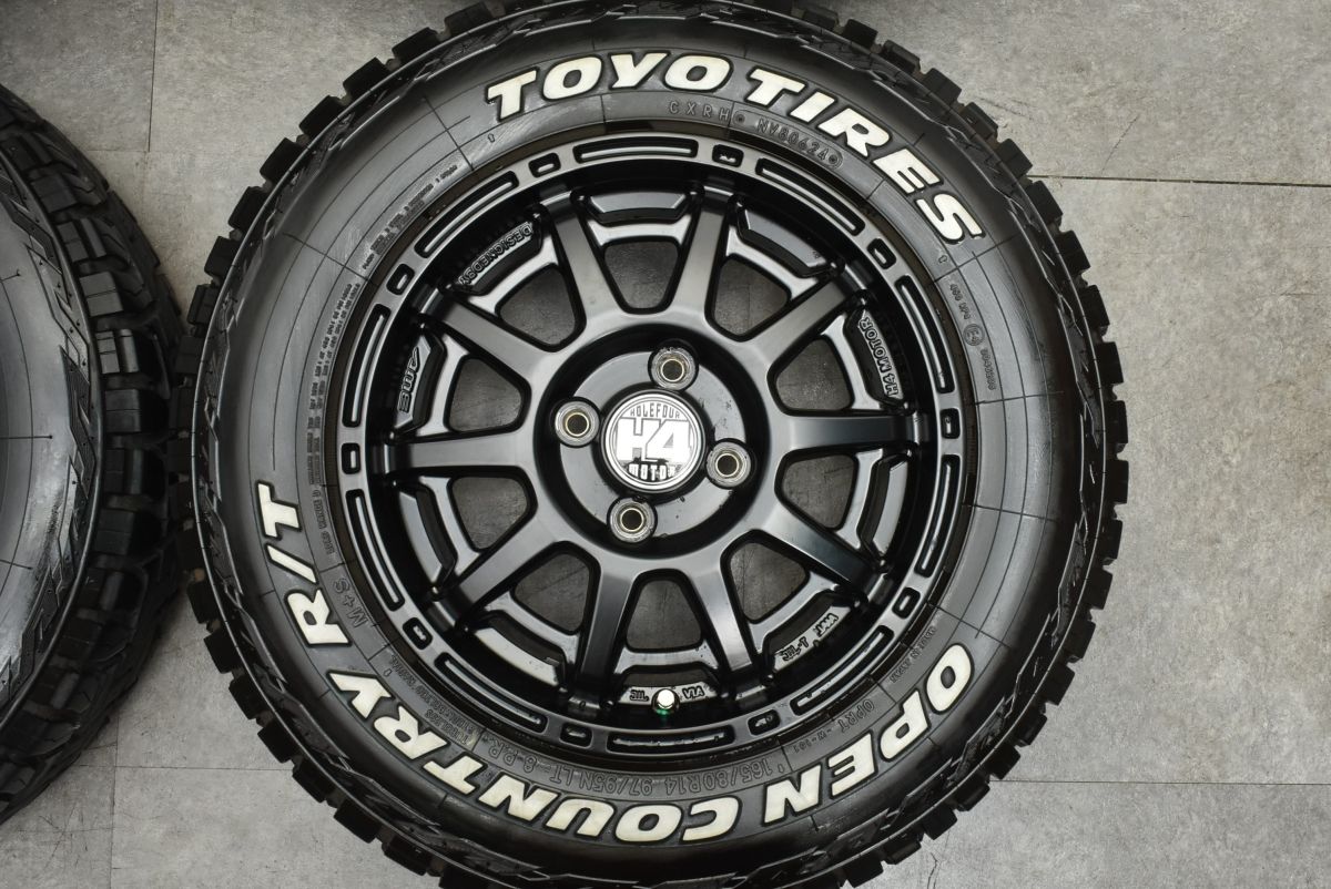 美品】KYOHO H4 MOTOR X1 14in 5J +33 PCD100 トーヨー オープン 