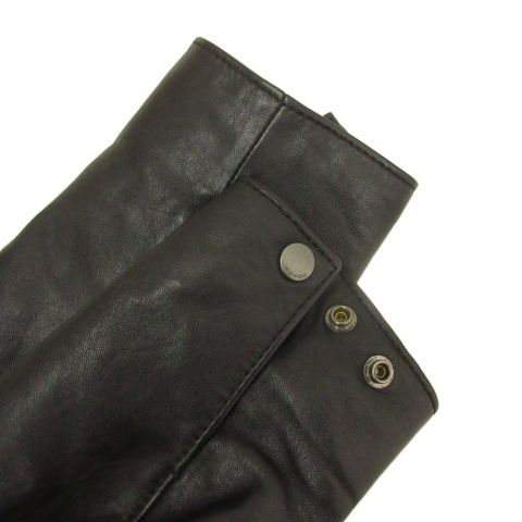 コーチ COACH ラムレザー シングル ライダース M ブラック F87432