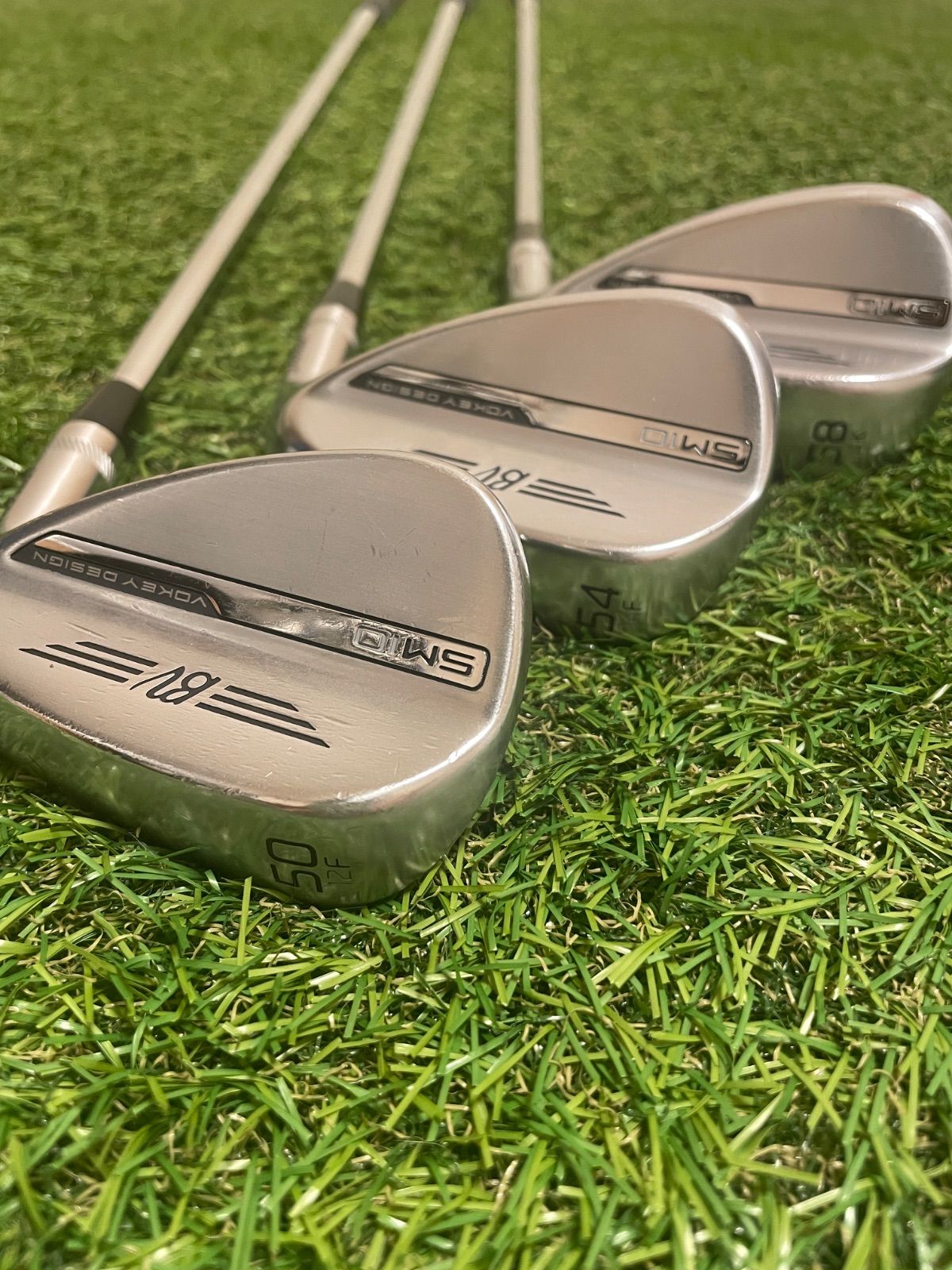 sm10 VOKEY ボーケイ 50 54 58度 ウェッジ 3本セット タイトリスト ボーケイ SM10 50°54°58° 3本セット 50-12F 54-14F 58