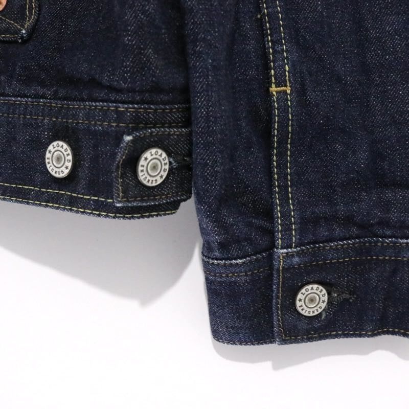 中古C】メンズ38(M) ローデッド 1stタイプ デニムジャケット LOADED 