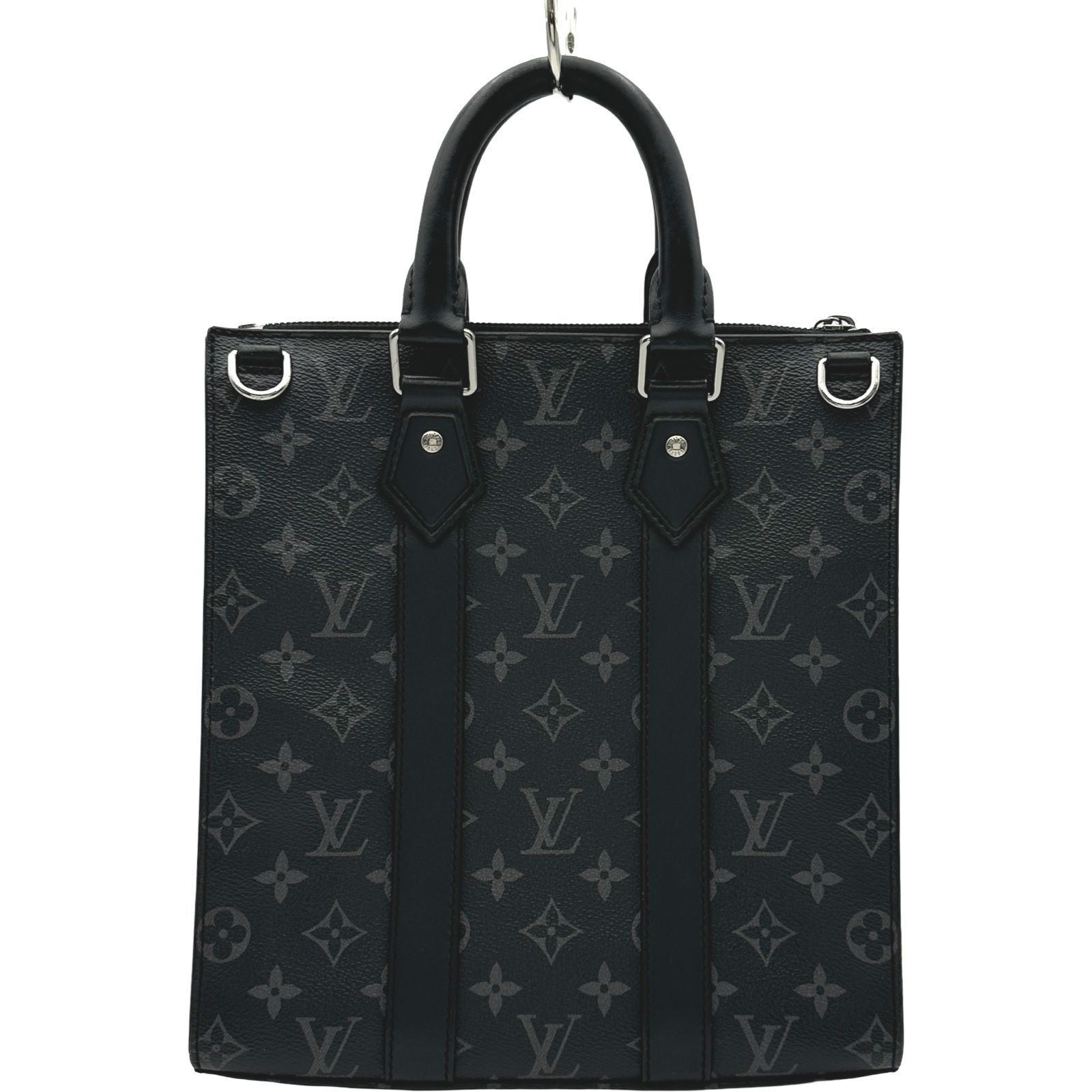 ルイ・ヴィトン LOUIS VUITTON サックプラ・クロス M46456 グレー エクリプス メンズ ハンドバッグ