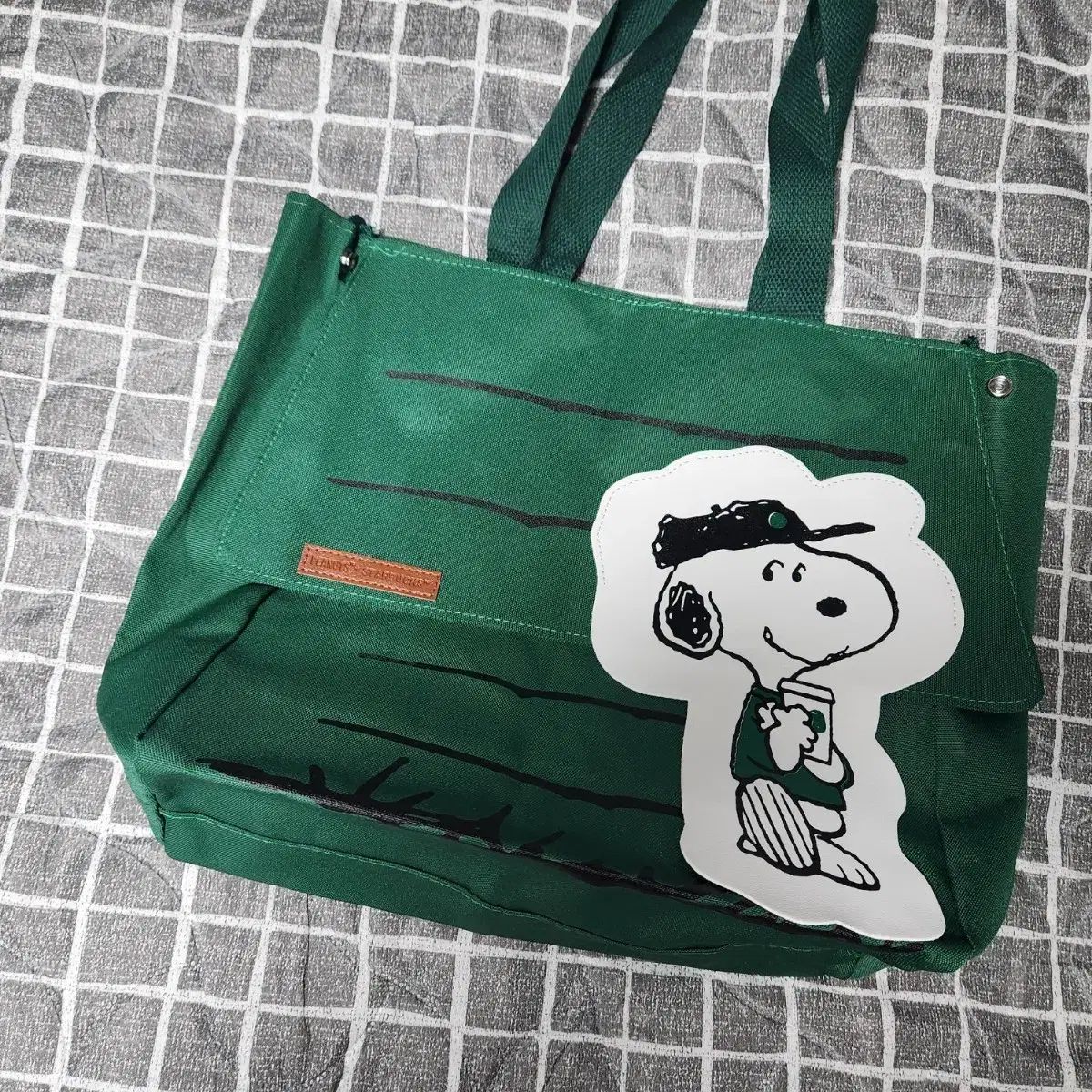 SNOOPY Starbucks スターバックス バッグ 未開封 トートバッグ 新品 