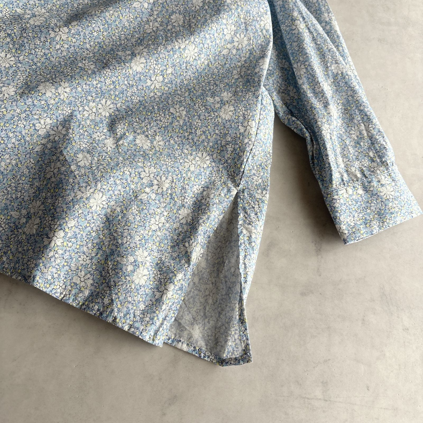 SETTO セット　リバティブラウス　ジャパンブルー　ブルー系　copole 極美品 / SETTO×coupole セット×クーポール / LIBERTY FARMS SHIRT