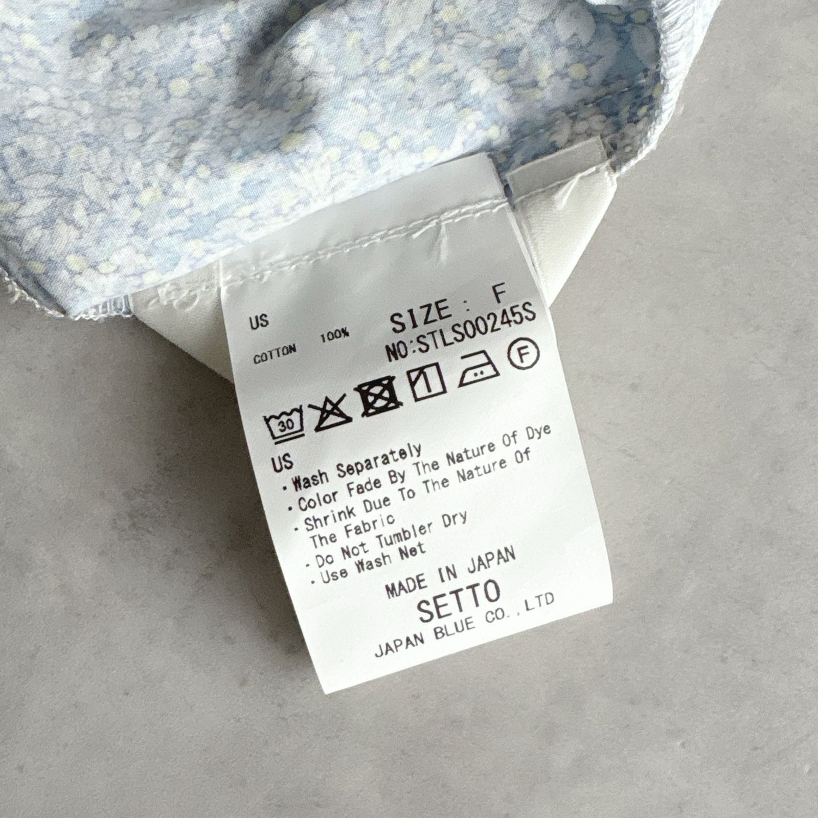 極美品 / SETTO×coupole セット×クーポール / LIBERTY FARMS SHIRT