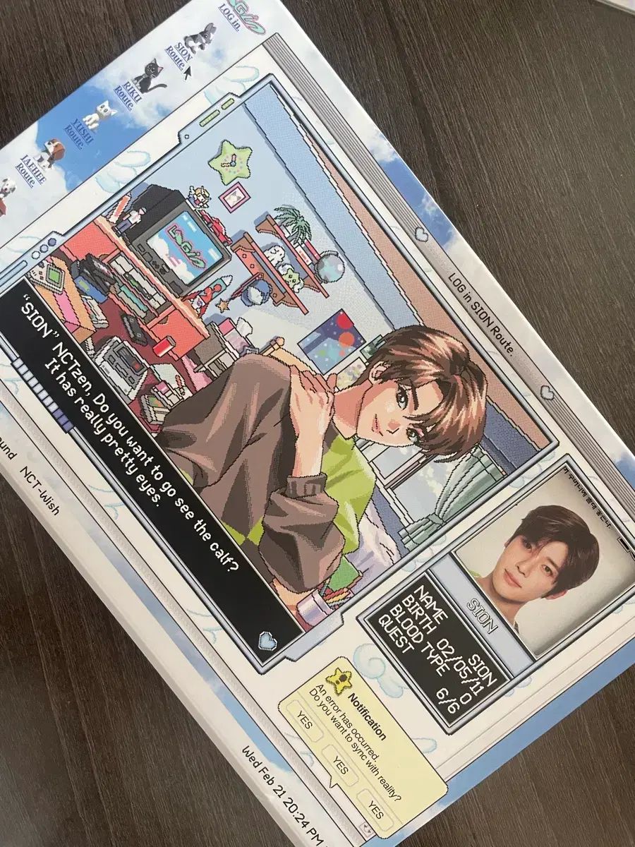 NCT WISH シオン ローグ MD 出品