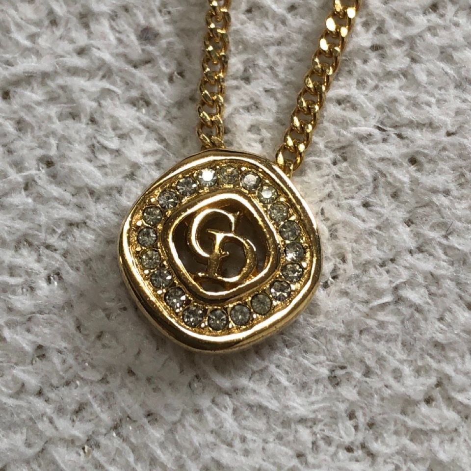 美品 Christian Dior vintage ヴィンテージ ディオール ネックレス 