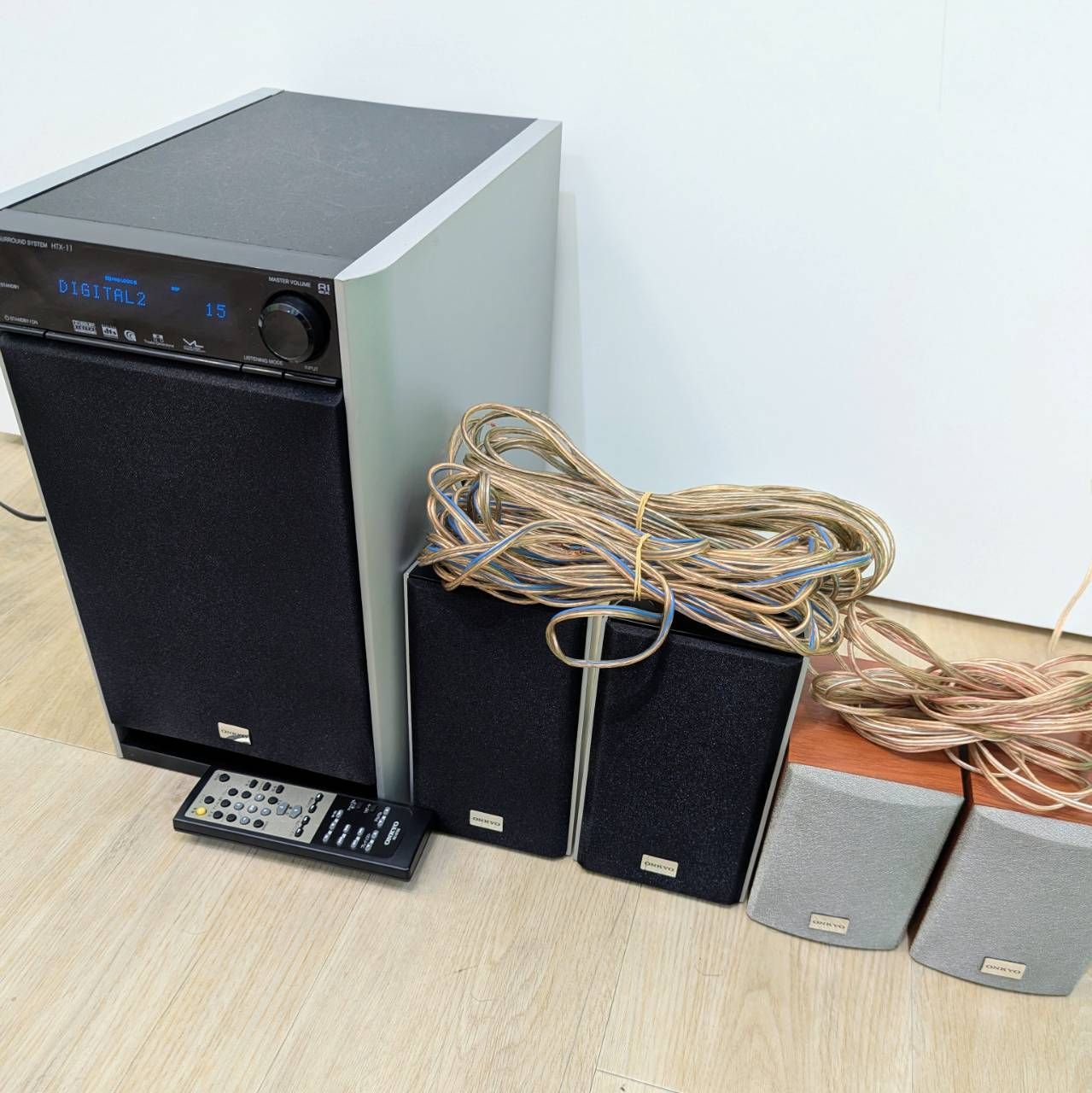豊】通電確認済 ONKYO オンキョー 5.1chデジタルサラウンドシステム 