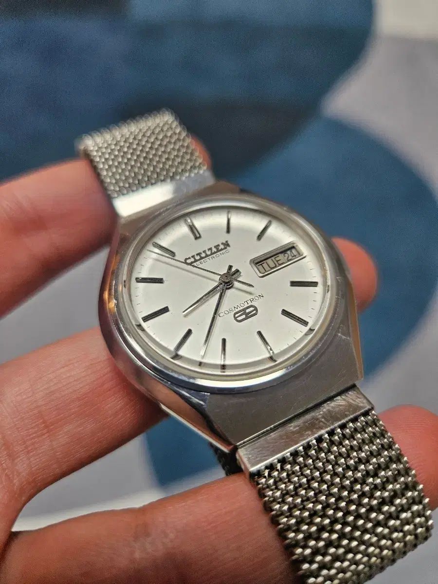  1970年代 シチズン コスモトロン ハイブリッド ヴィンテージ 時計 きれいめ 自動巻き時計 腕時計(アナログ)