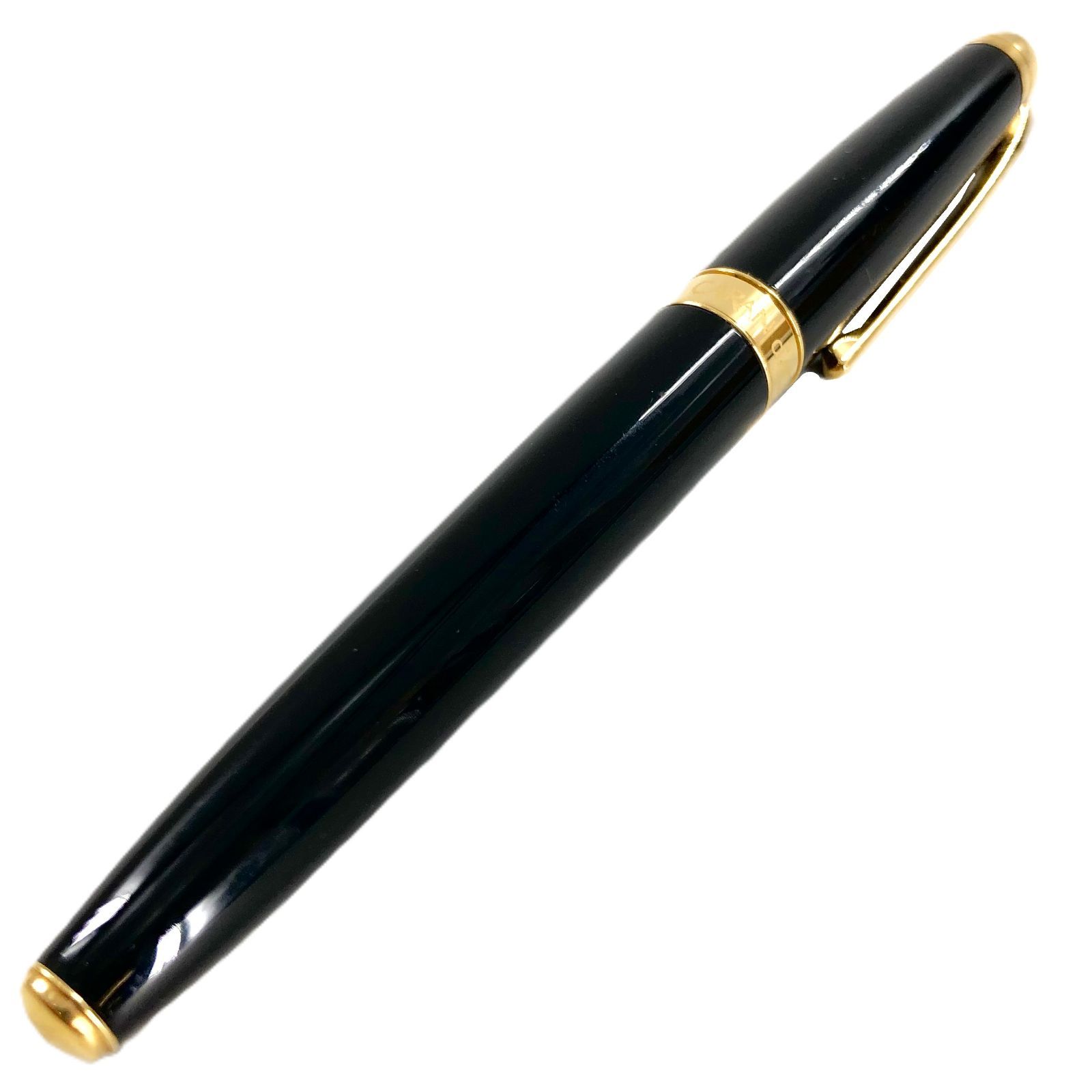 CARAN D'ACHE カランダッシュ 万年筆 18C-750 刻印 ブラック【PF-918