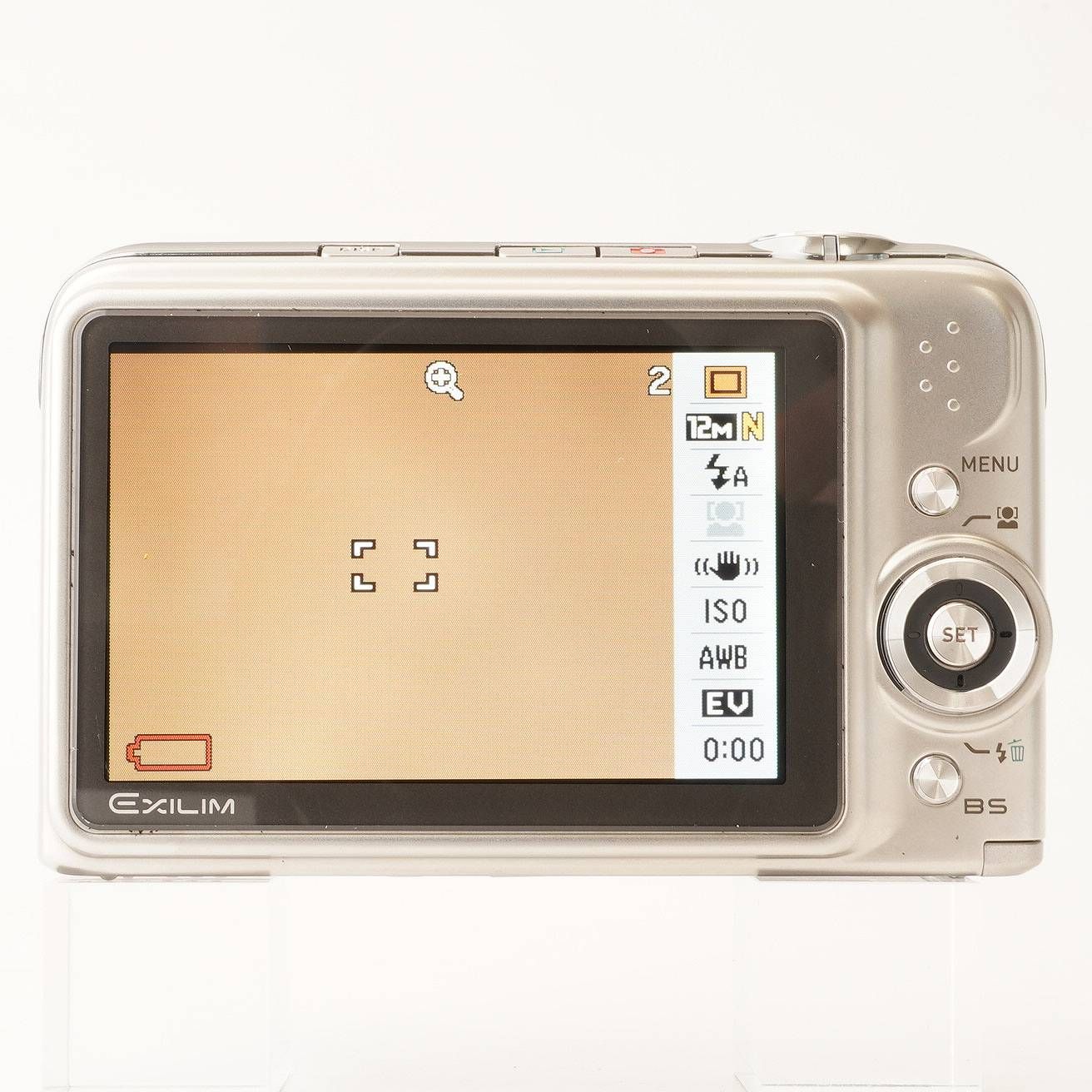 カシオ Casio EXILIM EX-Z1200 シルバー コンパクトデジタルカメラ 