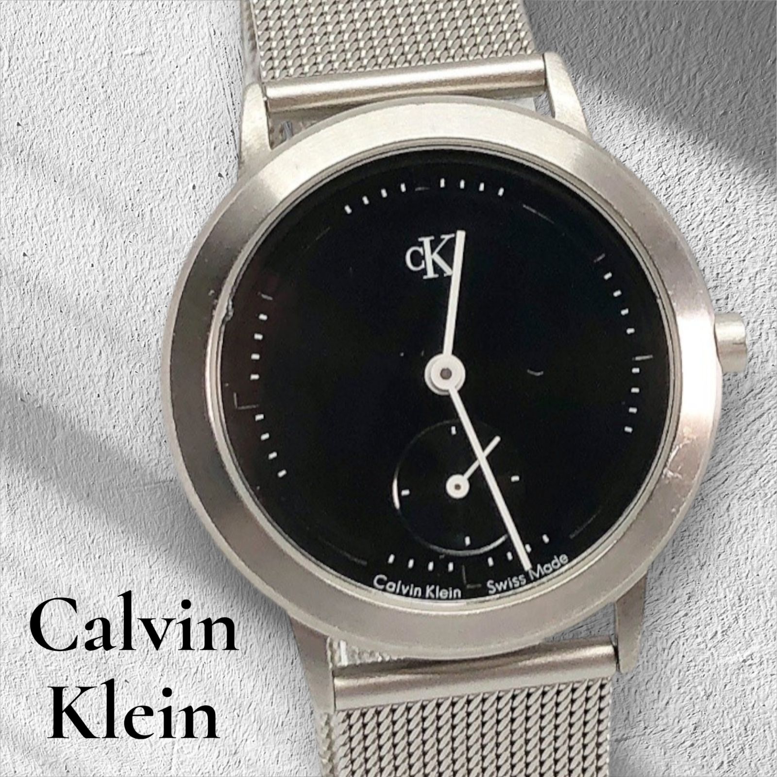 Calvin Klein カルバンクライン K3321 スモールセコンド スモセコ 