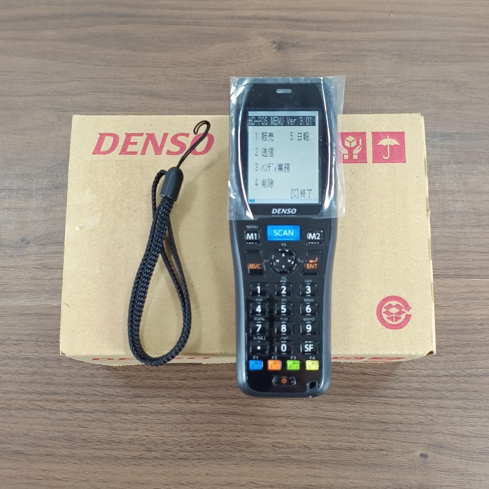 [訳あり特価] DENSO ハンディターミナル BHT-1505BB-BK 動作確認済