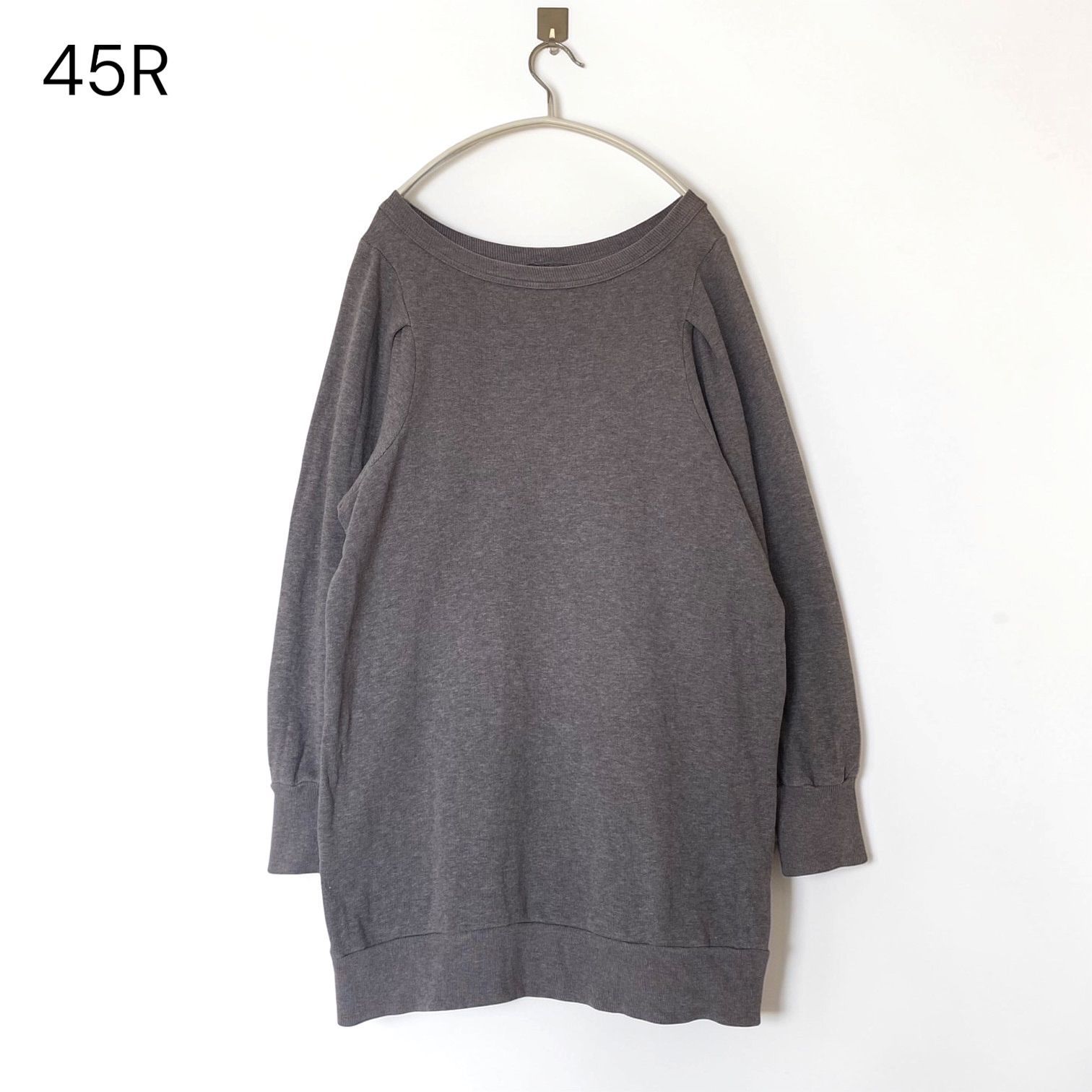45r 45rpm スウェット ワンピース グレー - メルカリ