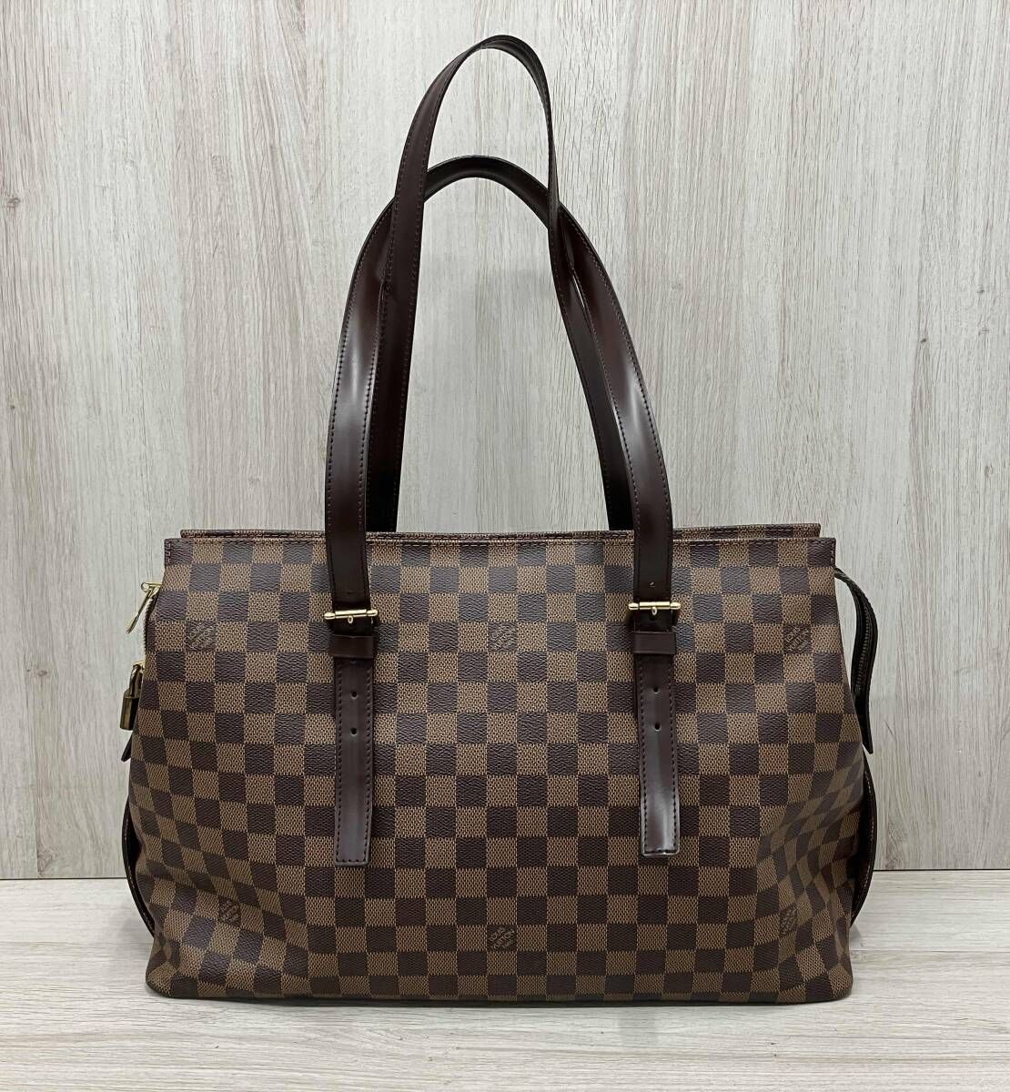 ルイヴィトン LOUIS VUITTON／ダミエ チェルシー トートバッグ