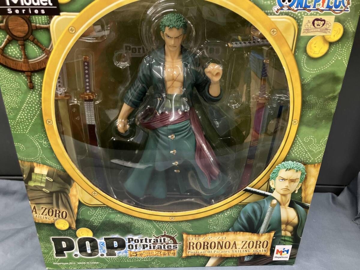 【未開封】 ワンピース P.O.P ロロノア・ゾロ Sailing Again P.O.P Sailing Again ロロノア・ゾロ ワンピｰス/P.O.Pシリｰズ ※剣折れ