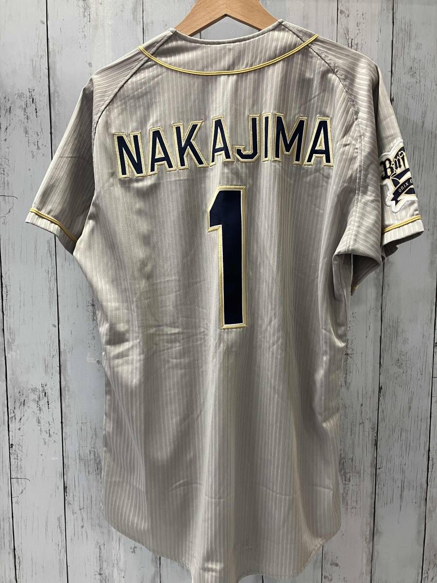 オリックスバファローズ 中島宏之 mizuno ビジターユニフォーム - メルカリ