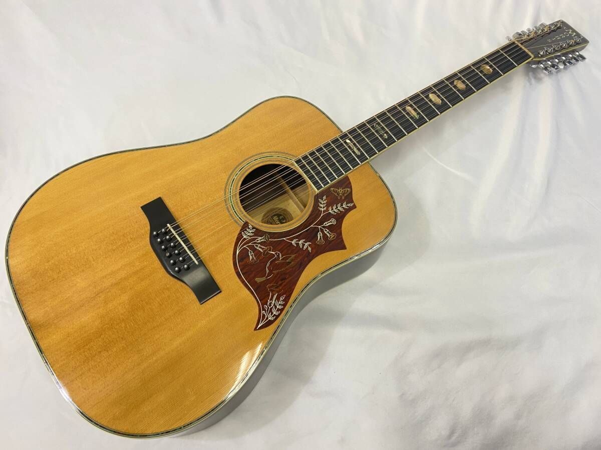 MORRIS B-100 12弦アコースティックギター ハードケース付き
