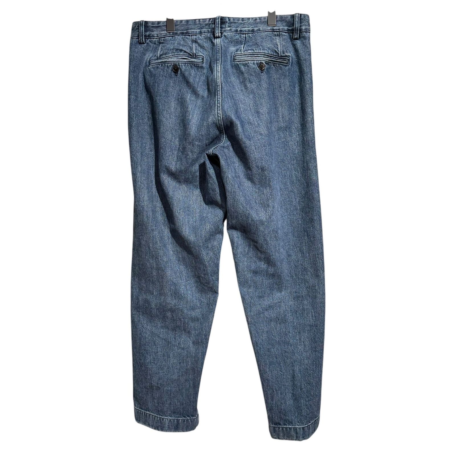 NOAH (ノア) Double-Pleat Denim Pants 22030122001430 ブルー W34 NOAH (ノア) Double-Pleat Denim Pants 22030122001430 ブルー W34